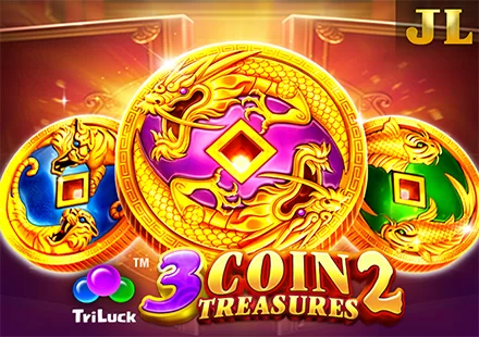 3 Coin Treasures 2 - Jili Games casino game on 747 Live