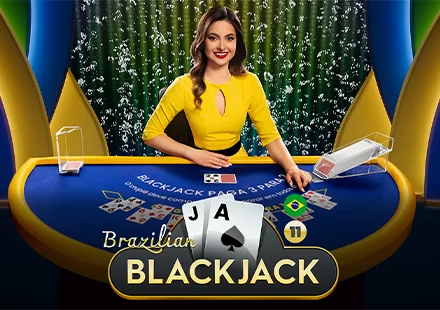 Brazilian Blackjack 11 - Pragmatic Play Live casino game on 747 Live