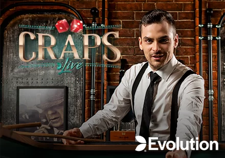 Craps - Evolution casino game on 747 Live