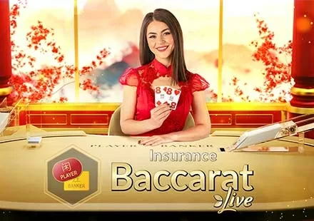 Insurance Baccarat - Evolution casino game on 747 Live