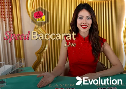 Speed Baccarat A - Evolution casino game on 747 Live